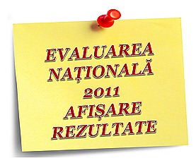 EVALUARE NAȚIONALĂ 2011